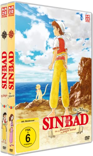 Abenteuer des jungen Sinbad - Trilogie & Movie - Gesamtausgabe ohne Schuber [2 DVDs] von Crunchyroll