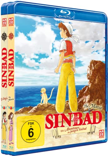 Abenteuer des jungen Sinbad - Trilogie & Movie - Gesamtausgabe ohne Schuber [Blu-ray] von Crunchyroll