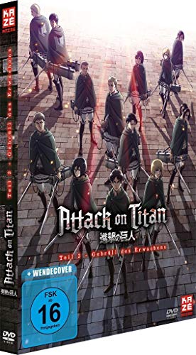 Attack on Titan - Anime Movie Teil 3: Gebrüll des Erwachens - [DVD] von Crunchyroll