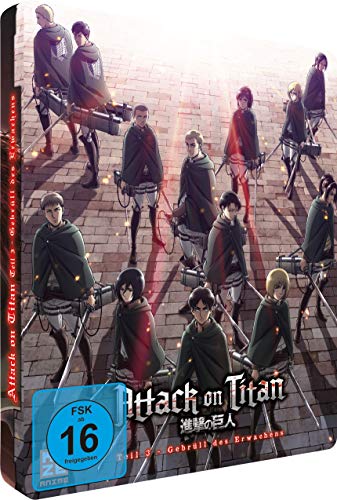 Attack on Titan - Anime Movie Teil 3: Gebrüll des Erwachens - [Steelcase] - [Blu-ray] - [Limited Edition] von Crunchyroll