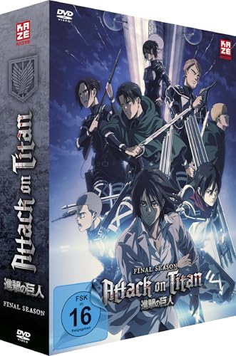 Attack on Titan Final Season - Staffel 4 - Vol.1 - [DVD] mit Sammelschuber von Crunchyroll