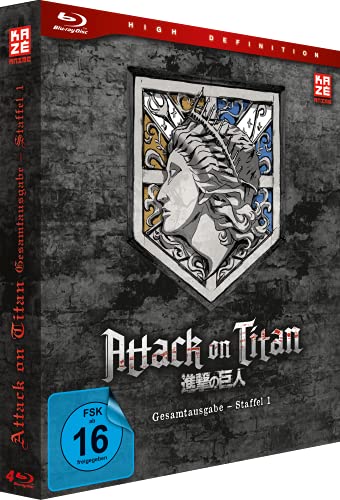 Attack on Titan - Staffel 1 - Gesamtausgabe - [Blu-ray] Deluxe Edition von Crunchyroll