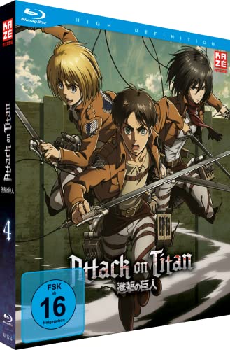 Attack on Titan - Staffel 1 - Vol. 4 - [Blu-ray] [Limited Edition] von Crunchyroll