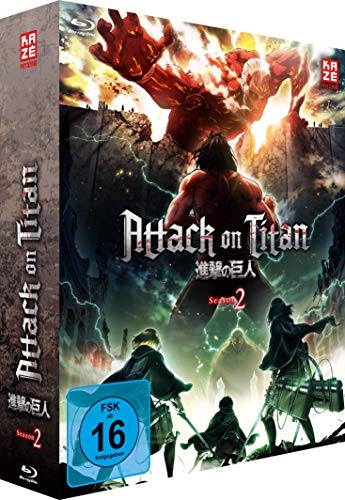 Attack on Titan - Staffel 2 - Gesamtausgabe - [Blu-ray] von Crunchyroll
