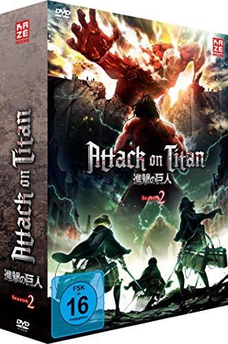 Attack on Titan - Staffel 2 - Gesamtausgabe - [DVD] von Crunchyroll