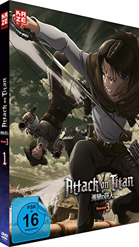 Attack on Titan - Staffel 3 - Vol.1 - [DVD] von Crunchyroll