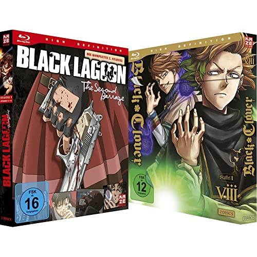 Black Lagoon - Staffel 2 - Gesamtausgabe - [Blu-ray] Relaunch & Black Clover - Staffel 2 - Vol.8 - [Blu-ray] von Crunchyroll