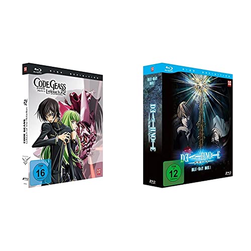 Code Geass: Lelouch of the Rebellion R2 - Staffel 2 - Gesamtausgabe - [Blu-ray] - Mediabook & Death Note - Box 1 - [Blu-ray] von Crunchyroll