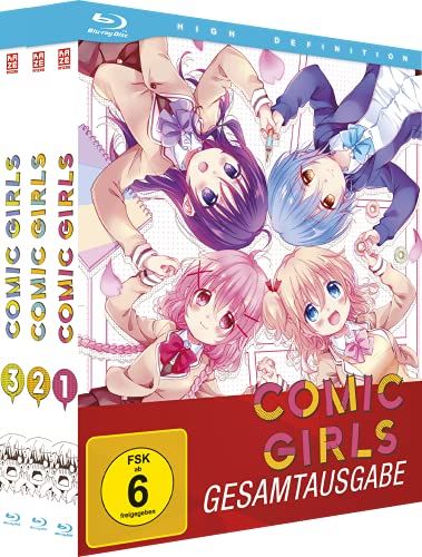 Comic Girls - Gesamtausgabe - Bundle - Vol.1-3 - [Blu-ray] von Crunchyroll