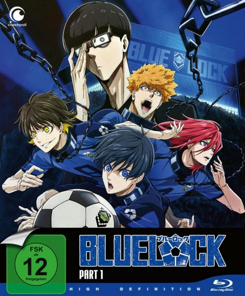 Crunchyroll Blu-ray Blue Lock. Staffel.1.1, 1 Blu-ray (Limited Edition mit Sammelschuber) von Crunchyroll