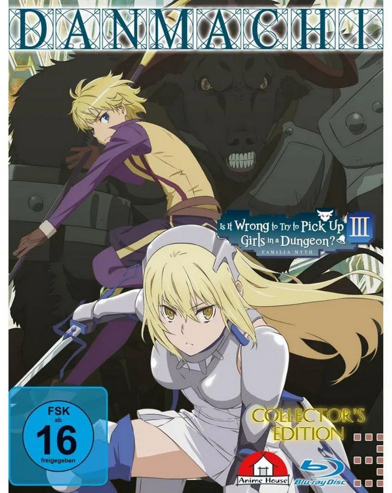Crunchyroll Blu-ray DanMachi - Is It Wrong to Try to Pick Up Girls in a Dungeon? Crunchyroll Blu-ray DanMachi - Is It Wrong to Try to Pick Up Girls in a Dungeon? von Crunchyroll
