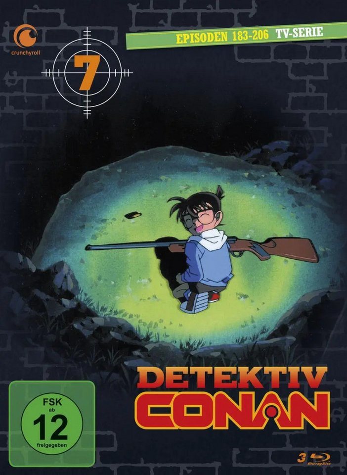Crunchyroll Blu-ray Detektiv Conan - TV-Serie - Blu-ray Box 7 (Episoden 183-206) (3... von Crunchyroll