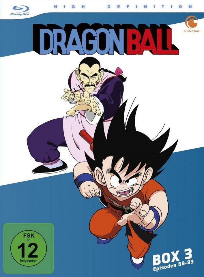 Crunchyroll Blu-ray Dragonball - TV-Serie - Box Vol.3 (3 Blu-rays) von Crunchyroll