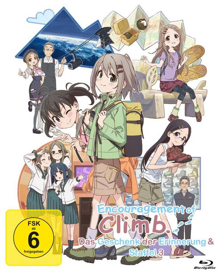 Crunchyroll Blu-ray Encouragement of Climb - Staffel 3 - Gesamtausgabe + OVA - Blu-ray von Crunchyroll