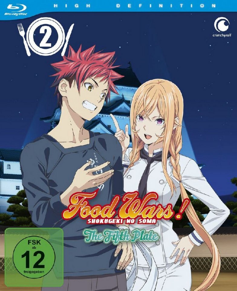 Crunchyroll Blu-ray Food Wars! The Fifth Plate - 5. Staffel - Blu-ray 2 Crunchyroll Blu-ray Food Wars! The Fifth Plate - 5. Staffel - Blu-ray 2 von Crunchyroll