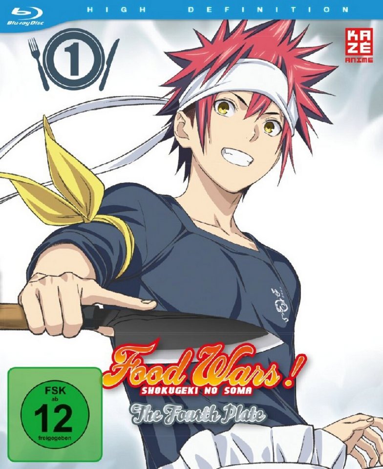 Crunchyroll Blu-ray Food Wars! The Fourth Plate - 4. Staffel - Blu-ray Vol. 1 Crunchyroll Blu-ray Food Wars! The Fourth Plate - 4. Staffel - Blu-ray Vol. 1 von Crunchyroll