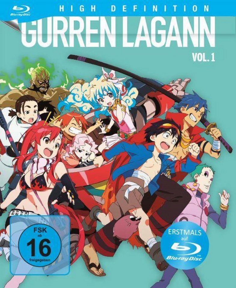Crunchyroll Blu-ray Gurren Lagann - Vol.1 - Blu-ray Crunchyroll Blu-ray Gurren Lagann - Vol.1 - Blu-ray von Crunchyroll