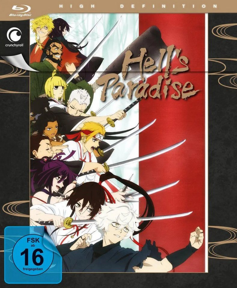 Crunchyroll Blu-ray Hell's Paradise - Staffel 1 - Vol.1 - Blu-ray mit Sammelschuber... Crunchyroll Blu-ray Hell's Paradise - Staffel 1 - Vol.1 - Blu-ray mit Sammelschuber... von Crunchyroll