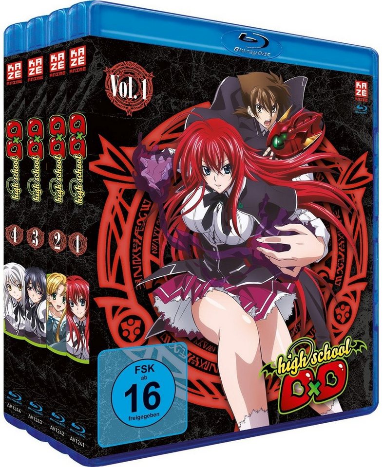 Crunchyroll Blu-ray Highschool DxD - Staffel 1 - Gesamtausgabe - Bundle Vol.1-4 (4 Blu-... Crunchyroll Blu-ray Highschool DxD - Staffel 1 - Gesamtausgabe - Bundle Vol.1-4 (4 Blu-... von Crunchyroll