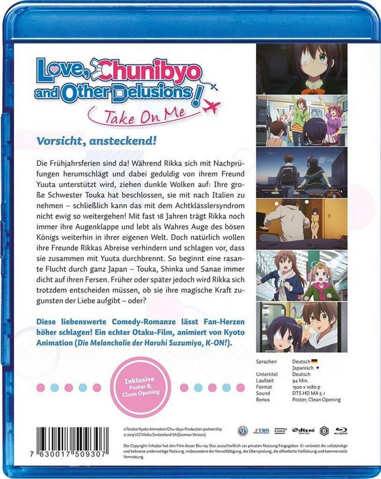 Crunchyroll Blu-ray Love, Chunibyo & Other Delusion! - Take On Me Crunchyroll Blu-ray Love, Chunibyo & Other Delusion! - Take On Me von Crunchyroll