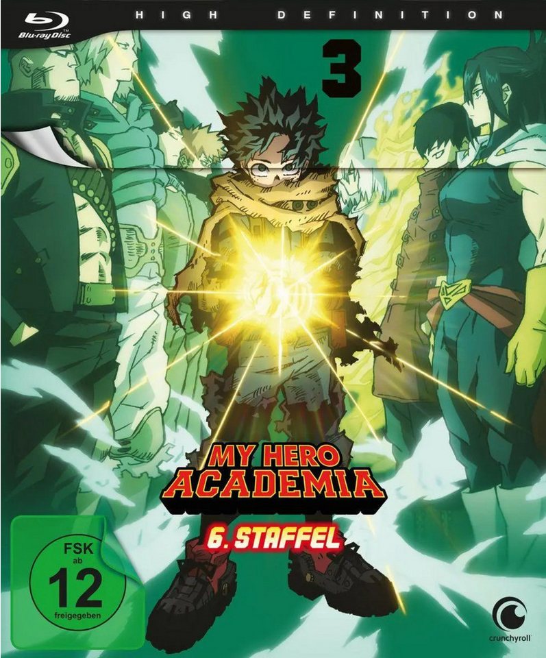 Crunchyroll Blu-ray My Hero Academia - 6. Staffel - Vol.3 - Blu-ray von Crunchyroll
