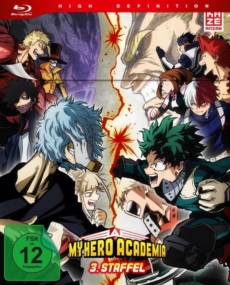 Crunchyroll Blu-ray My Hero Academia - Staffel 3 - Gesamtausgabe - Blu-ray von Crunchyroll
