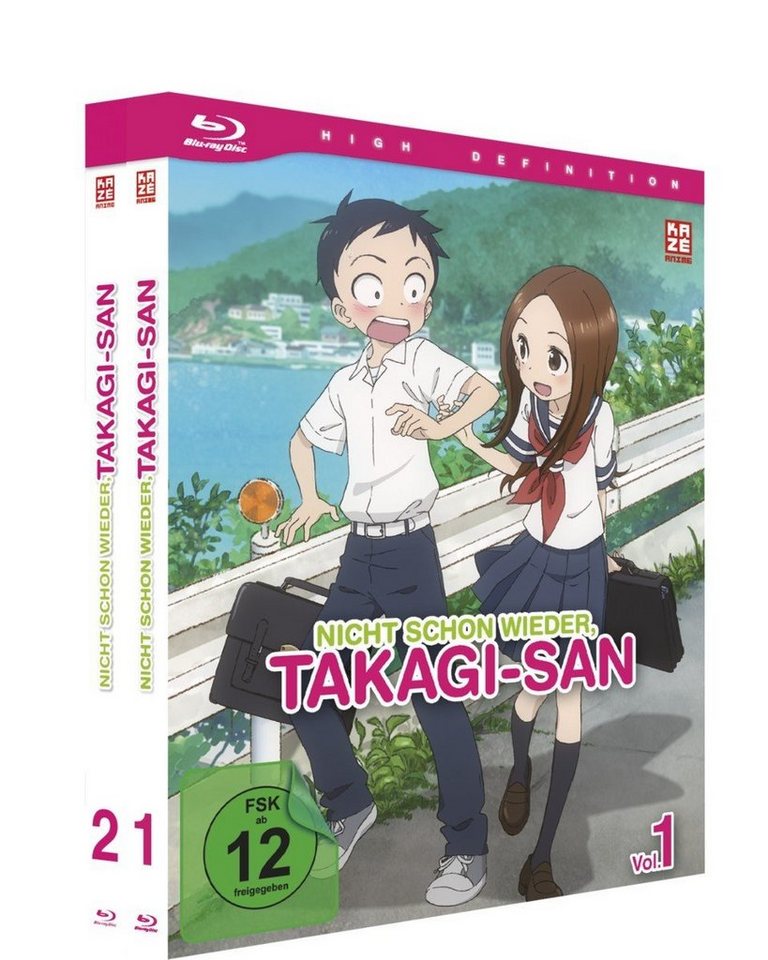 Crunchyroll Blu-ray Nicht schon wieder, Takagi-san. Staffel.1, 2 Blu-ray (Gesamtausgabe) von Crunchyroll