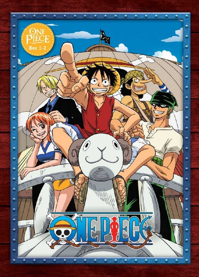 Crunchyroll Blu-ray One Piece - Box 1+2, 12 Blu-ray (Limited Edition) von Crunchyroll