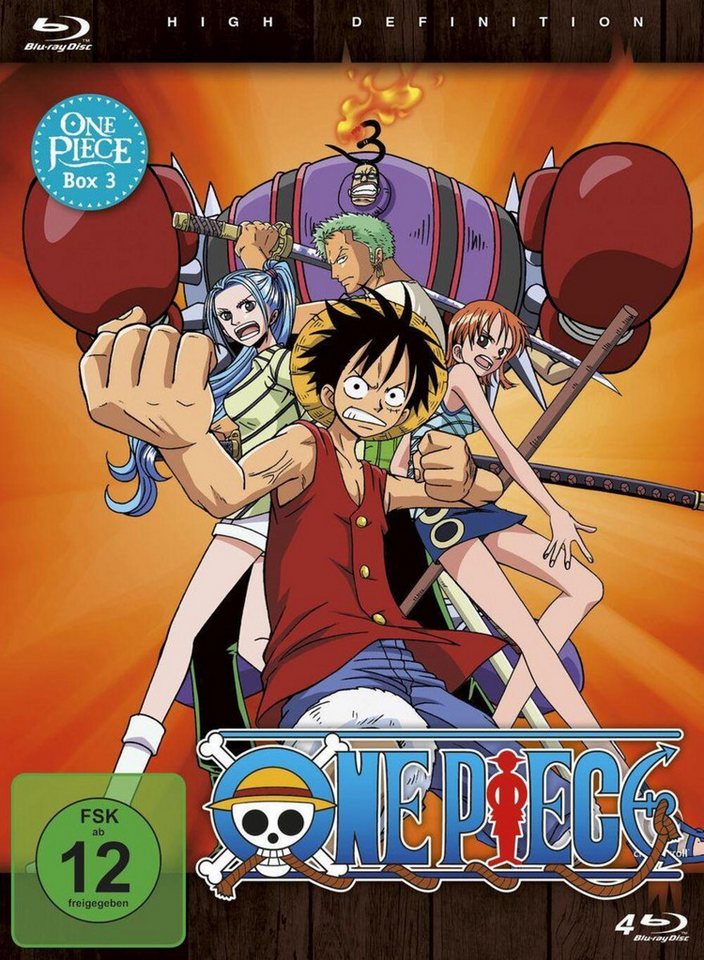 Crunchyroll Blu-ray One Piece - TV-Serie - Box 3 (Episoden 62-92) [4 Blu-rays] von Crunchyroll