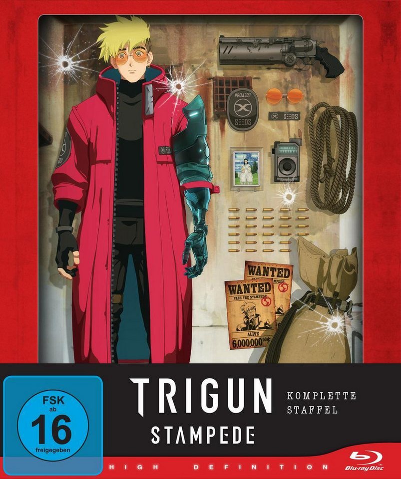 Crunchyroll Blu-ray Trigun Stampede - Staffel 1 - Gesamtausgabe - Staffel 1 (2 Blu-rays) von Crunchyroll