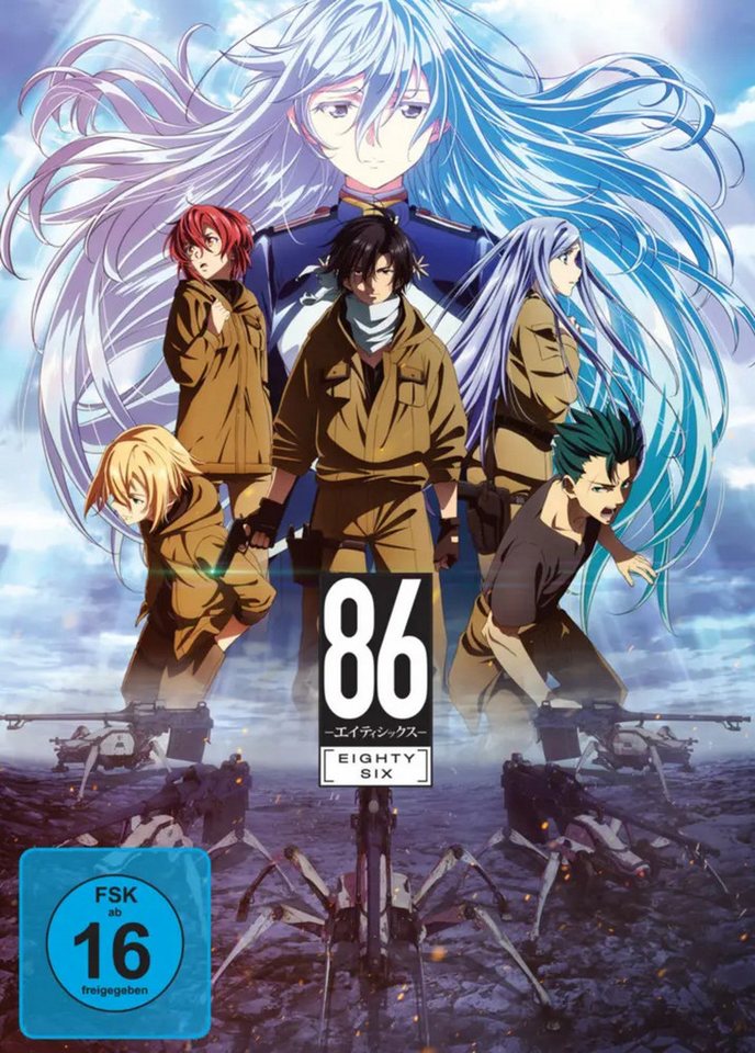 Crunchyroll DVD 86: Eighty Six. Staffel.1, 5 DVDs Crunchyroll DVD 86: Eighty Six. Staffel.1, 5 DVDs von Crunchyroll