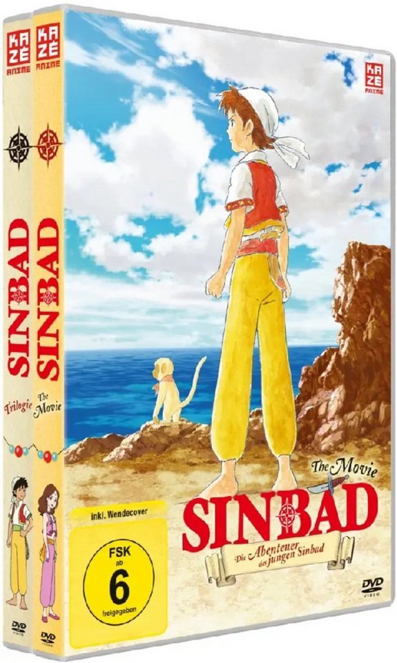 Crunchyroll DVD Abenteuer des jungen Sinbad - Trilogie + Movie (2 DVDs) von Crunchyroll