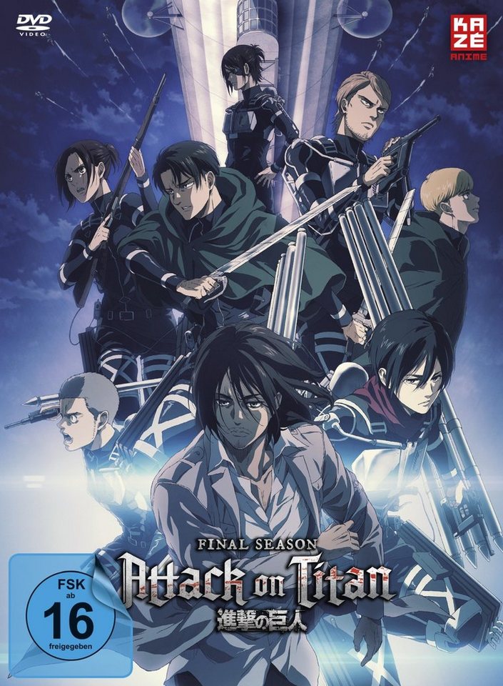Crunchyroll DVD Attack on Titan Staffel 4 Vol. 1 (mit Sammelschuber) von Crunchyroll