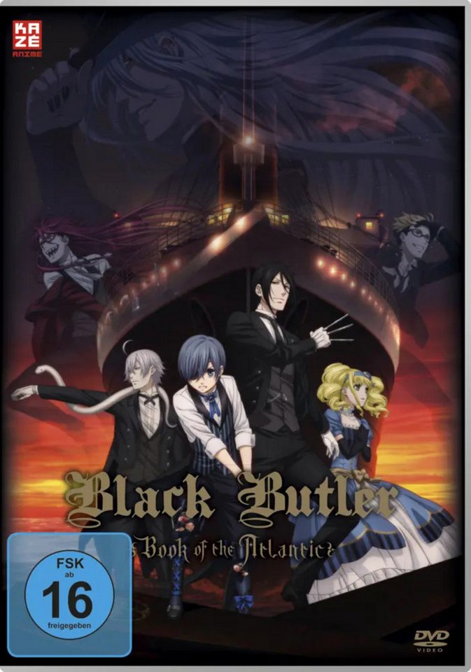 Crunchyroll DVD Black Butler - Book of Atlantic, DVD Crunchyroll DVD Black Butler - Book of Atlantic, DVD von Crunchyroll