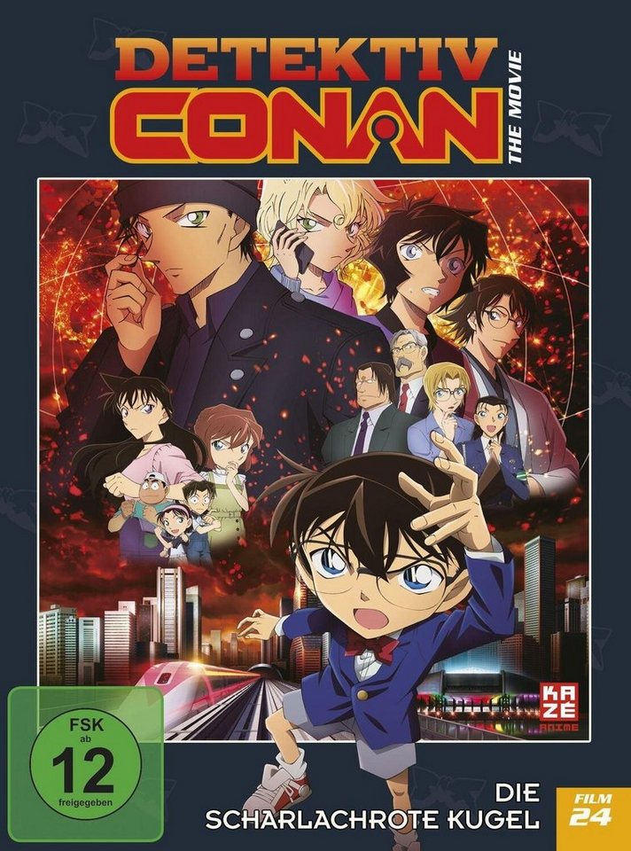 Crunchyroll DVD Detektiv Conan - 24. Film: Die scharlachrote Kugel (Limited Edition) von Crunchyroll