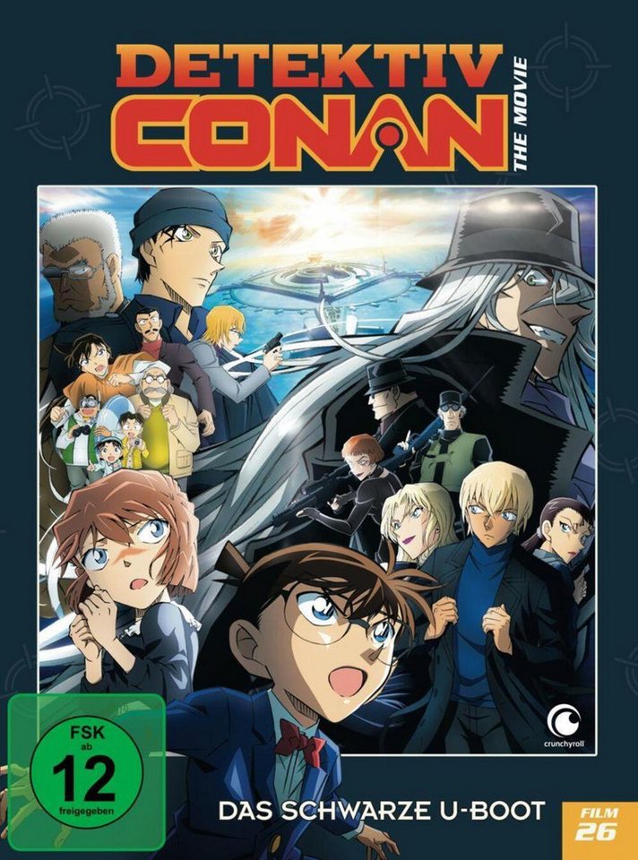 Crunchyroll DVD Detektiv Conan - 26. Film: Das schwarze U-Boot - DVD - Limited Edition Crunchyroll DVD Detektiv Conan - 26. Film: Das schwarze U-Boot - DVD - Limited Edition von Crunchyroll