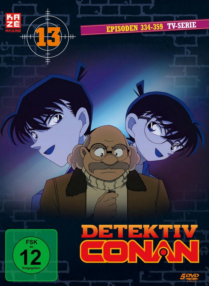 Crunchyroll DVD Detektiv Conan - TV-Serie - Box 13 (5 DVDs) von Crunchyroll