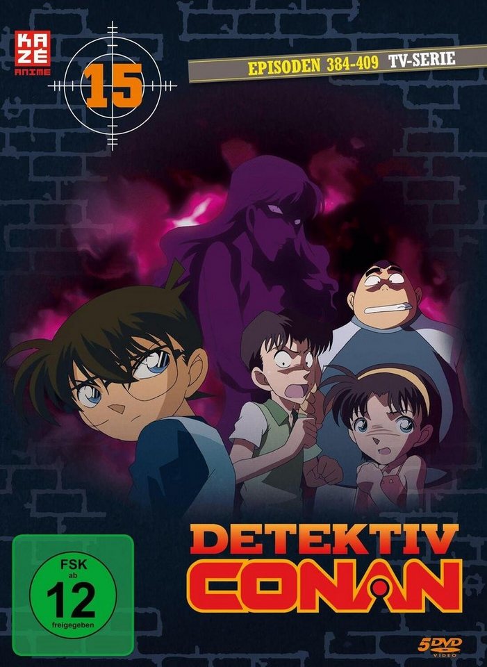 Crunchyroll DVD Detektiv Conan - TV-Serie - DVD Box 15 (Episoden 384-409) (5 DVDs) von Crunchyroll