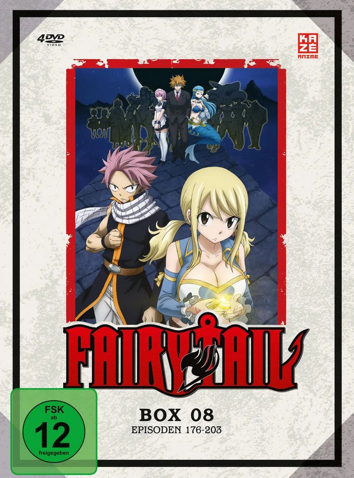 Crunchyroll DVD Fairy Tail - TV-Serie - DVD-Box 8 (Episoden 176-203) (4 DVDs) von Crunchyroll