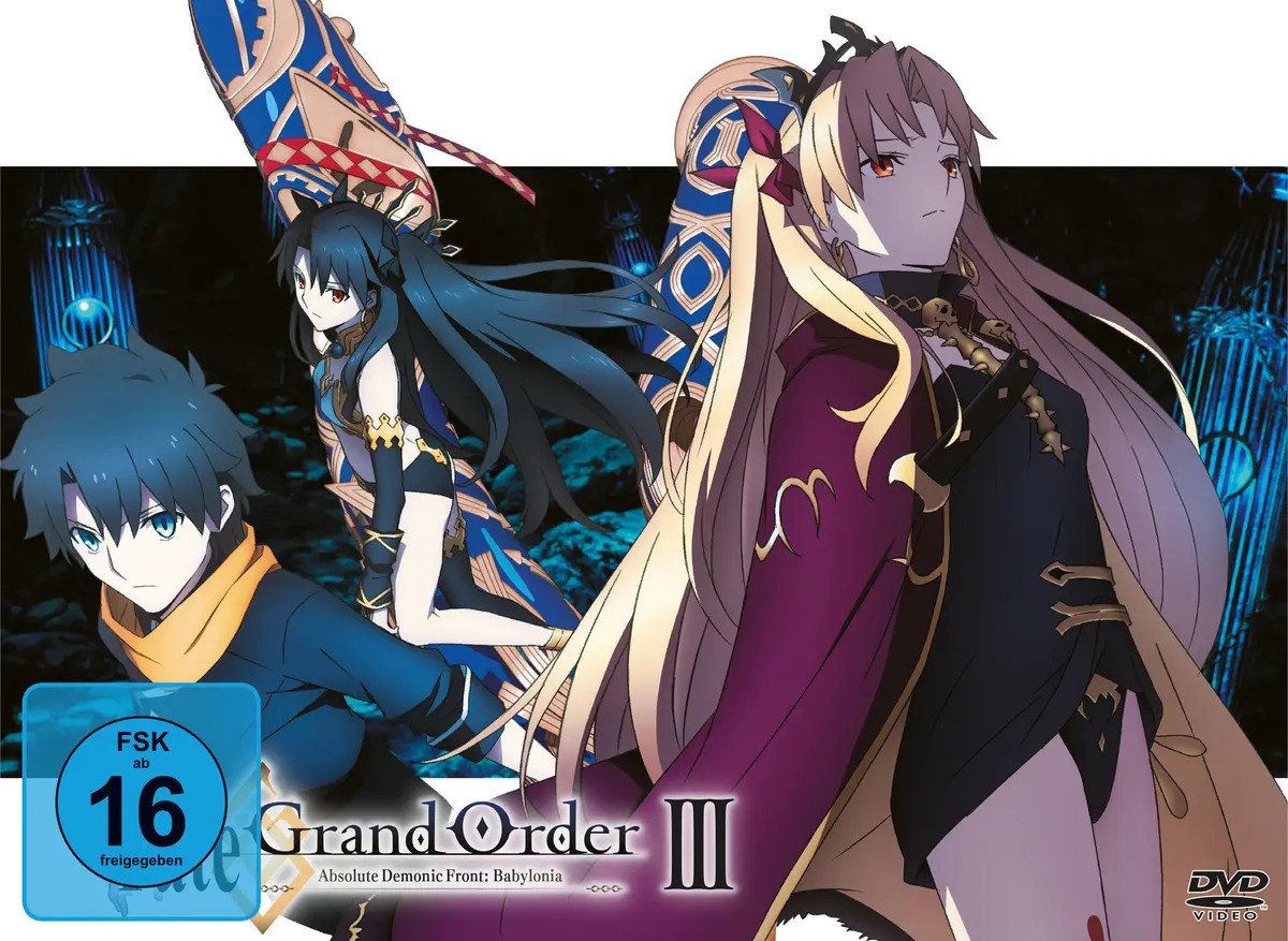 Crunchyroll DVD Fate/Grand Order Absolute Demonic Front: Babylonia. Vol.3, 2 DVD Crunchyroll DVD Fate/Grand Order Absolute Demonic Front: Babylonia. Vol.3, 2 DVD von Crunchyroll