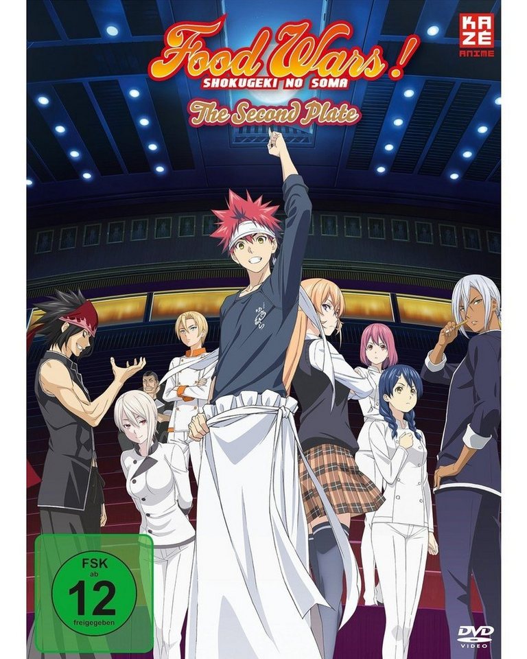Crunchyroll DVD Food Wars! The Second Plate Staffel 2 Vol. 1-2 (Gesamtausgabe) von Crunchyroll