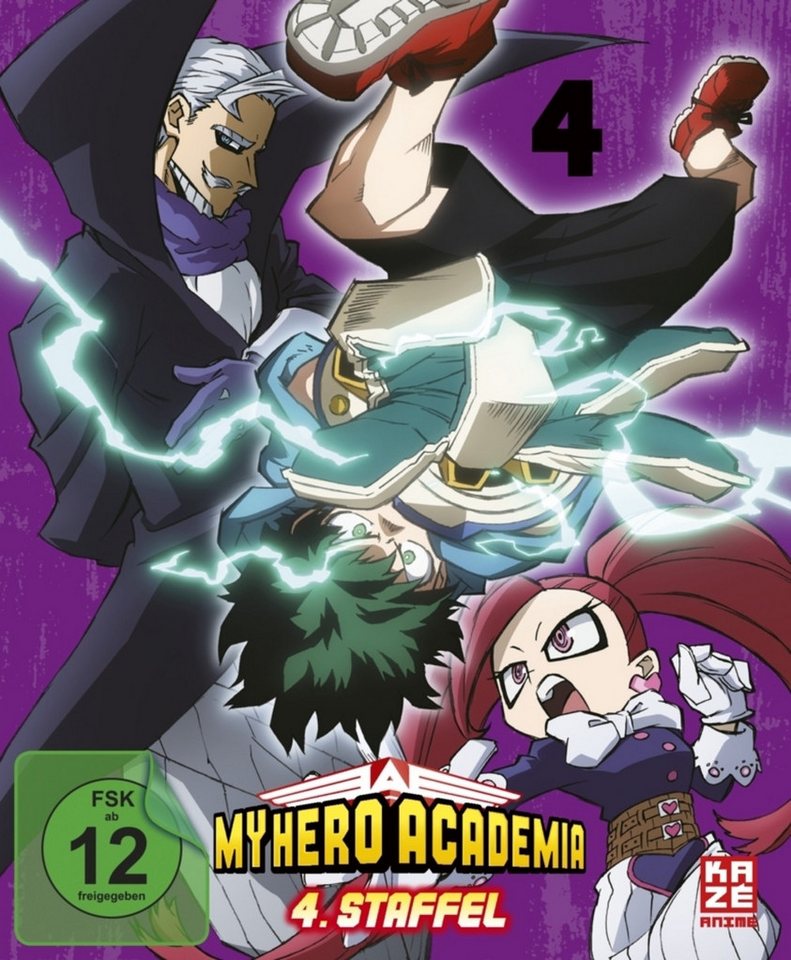 Crunchyroll DVD My Hero Academia - 4. Staffel - DVD 4 Crunchyroll DVD My Hero Academia - 4. Staffel - DVD 4 von Crunchyroll