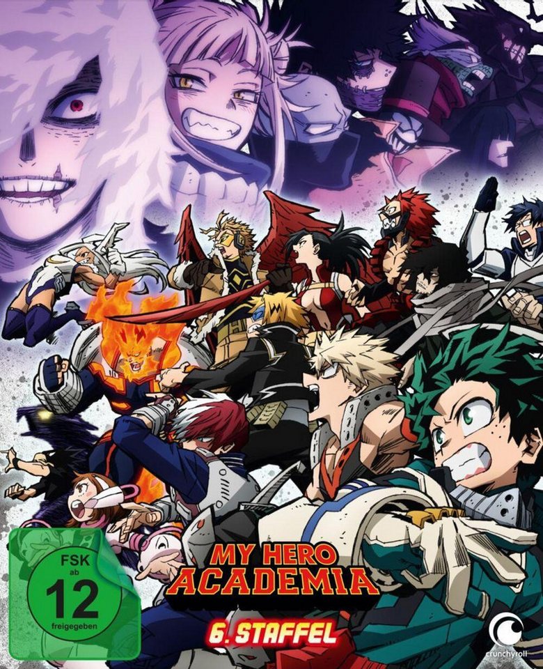 Crunchyroll DVD My Hero Academia - 6. Staffel - Vol.1 - DVD - mit Sammelschuber... Crunchyroll DVD My Hero Academia - 6. Staffel - Vol.1 - DVD - mit Sammelschuber... von Crunchyroll