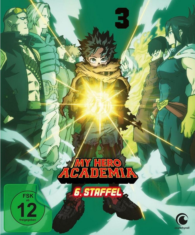 Crunchyroll DVD My Hero Academia - 6. Staffel - Vol.3 - DVD Crunchyroll DVD My Hero Academia - 6. Staffel - Vol.3 - DVD von Crunchyroll