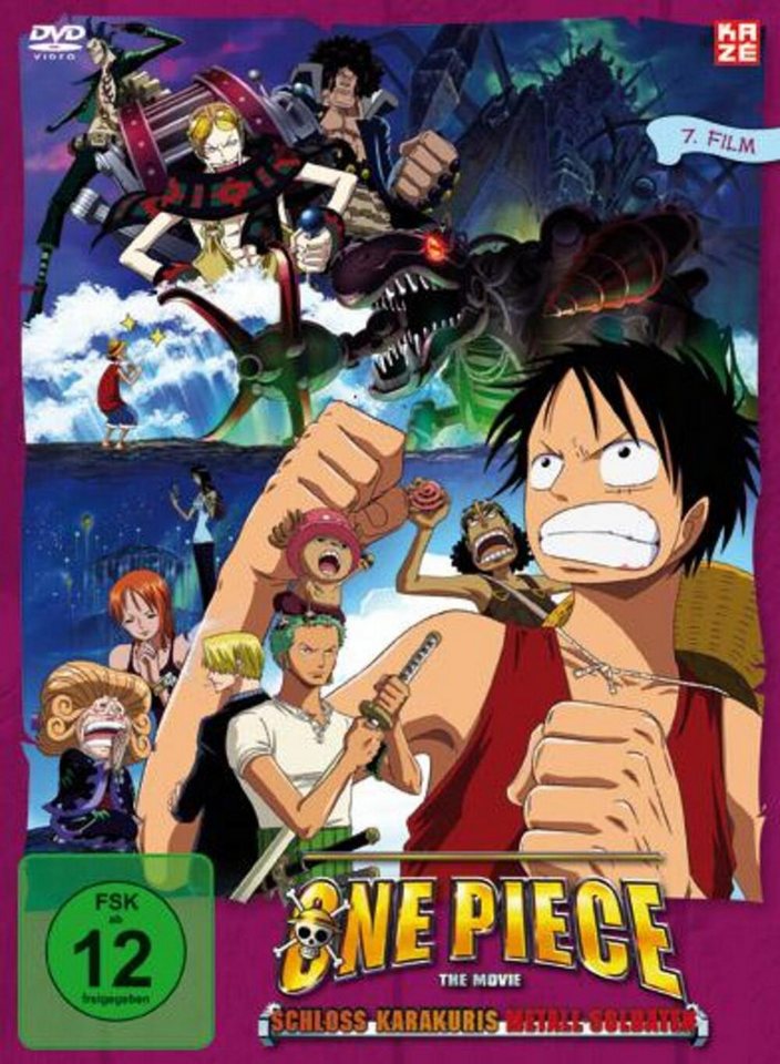 Crunchyroll DVD One Piece 7 - Schloss Karakuris Metall-Soldaten Crunchyroll DVD One Piece 7 - Schloss Karakuris Metall-Soldaten von Crunchyroll