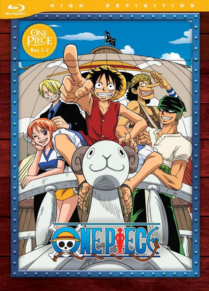 Crunchyroll DVD One Piece - Box 1+2 - DVD - Limited Edition von Crunchyroll
