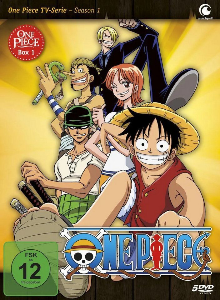 Crunchyroll DVD One Piece - TV-Serie - Box 1 (Episoden 1-30) [5 DVDs] NEU von Crunchyroll