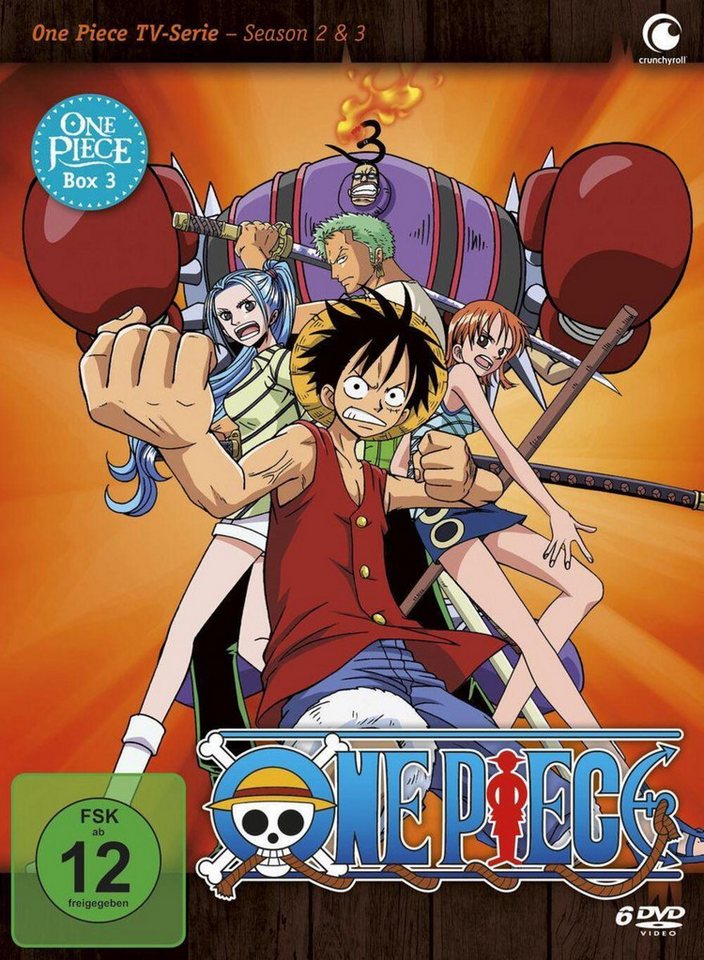 Crunchyroll DVD One Piece - TV-Serie - Box 3 (Episoden 62-92) [5 DVDs] NEU von Crunchyroll