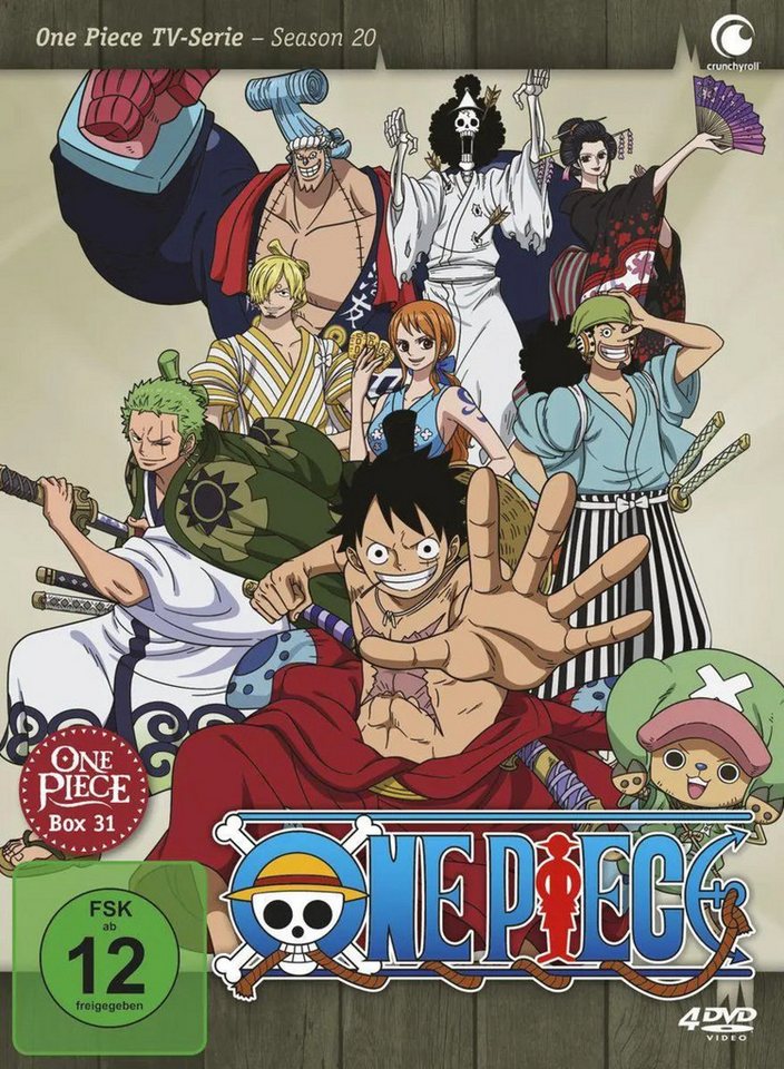Crunchyroll DVD One Piece - TV-Serie - Box 31 (Episoden 903 - 926) [4 DVDs] von Crunchyroll