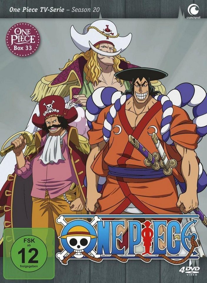 Crunchyroll DVD One Piece - TV-Serie - Box 33 (Episoden 952 - 975) [4 DVDs] von Crunchyroll